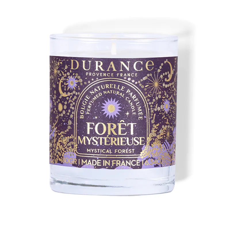 Mystical Forest Scented Candle woody, amber and mystical notes